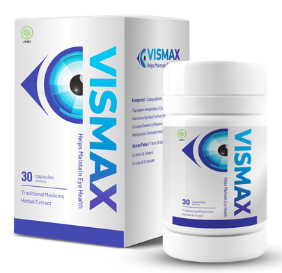 Vismax - Suplemen nutrisi herbal untuk penglihatan sehat